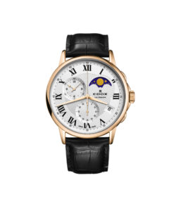 Edox les bemonts moonphase hotsell quartz watch