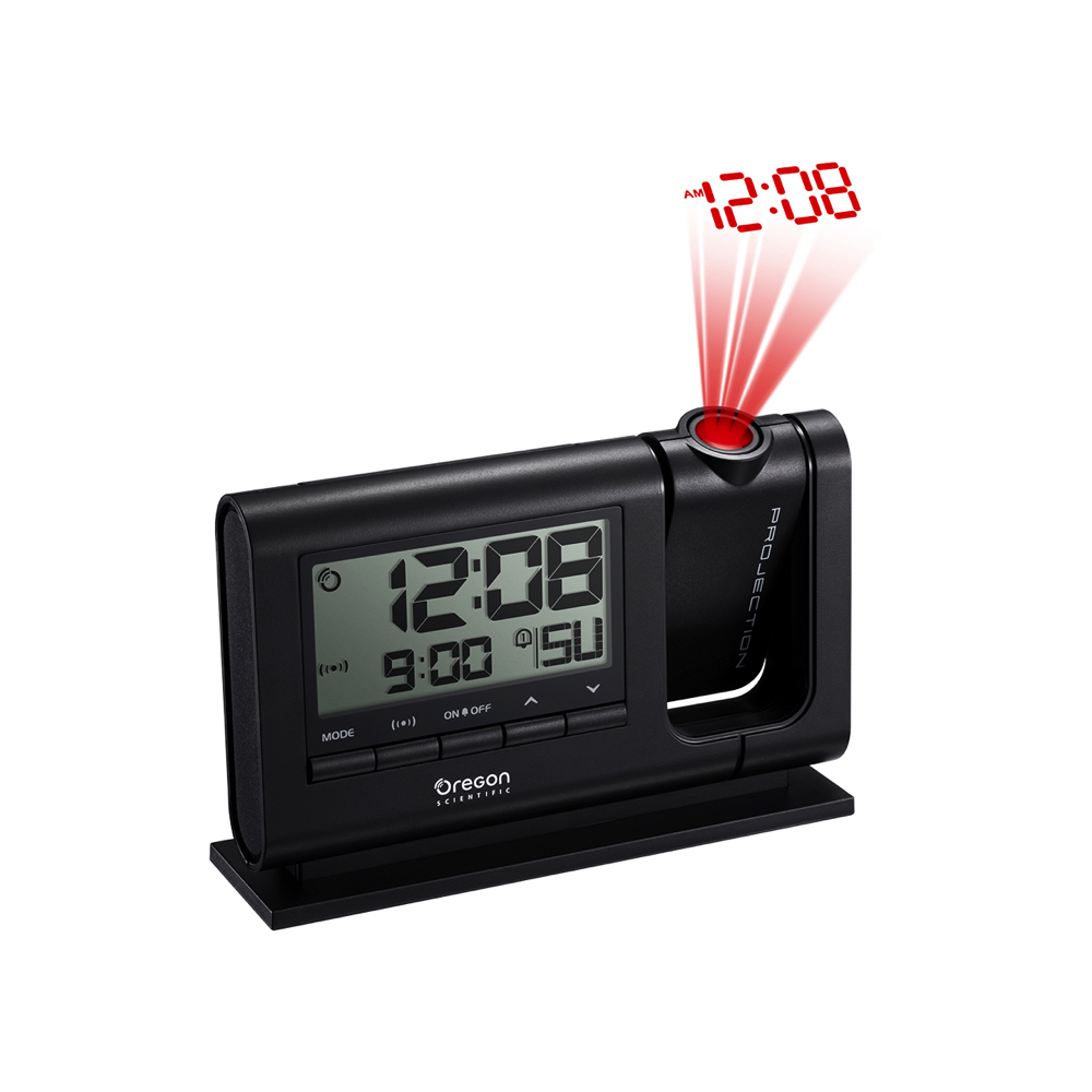 Oregon Scientific RM308PA-BK Atomic Dual Alarm Projection Clock